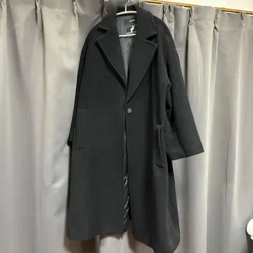 가격 인하 pontetorto 캐시미어 울 롱 코트 저널 스탠다드 블랙