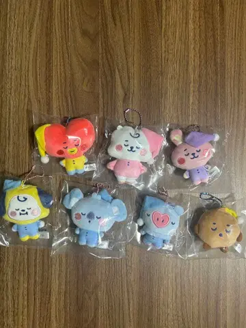 BT21 봉제 인형 7개 세트