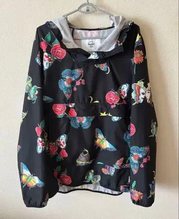 챌린저 challenger 아노락 후드티 L 올 패턴 패턴 콜라보