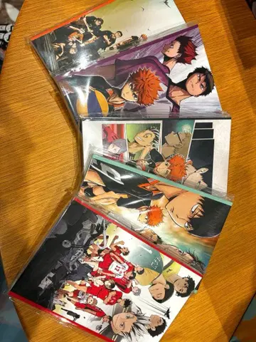 해피 복권 하이큐!! 엽서북 전 5종