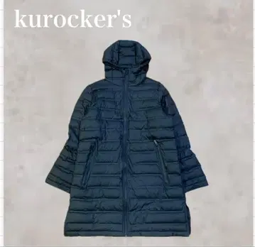 [ 새상품급 ] kurocker's 블랙 롱 다운 자켓 M 크로커즈