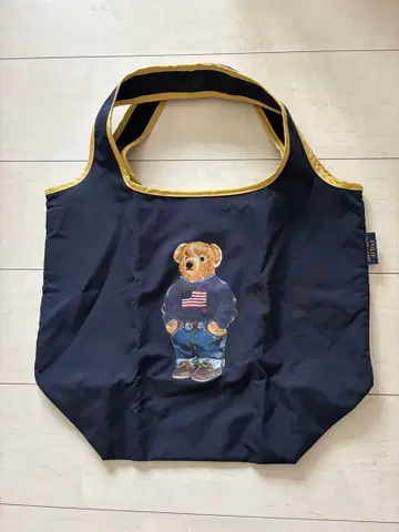 폴로 랄프로렌 폴로베어 토트 에코백 네이비