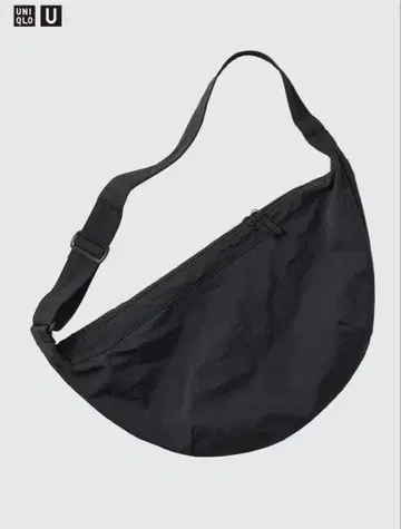 UNIQLO U 숄더백 나일론 블랙