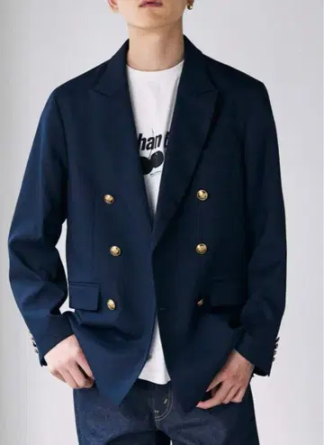 저널 스탠다드 더블 블레이저 M