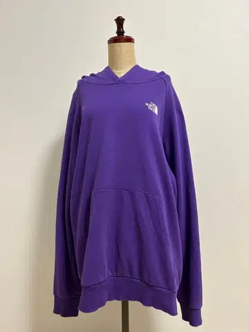 THE NORTH FACE 남성용 후드티 풀오버 퍼플