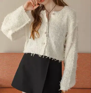 hinari 히나리 리본튤니트가디건