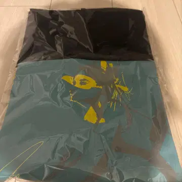 [ 미사용 새상품 ] feelcycle 그래픽 프린트 T셔츠 파랑 블랙