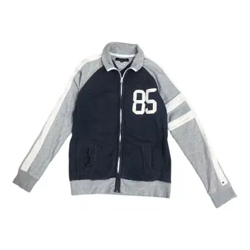 TOMMY HILFIGER 네이비/그레이 집업 자켓