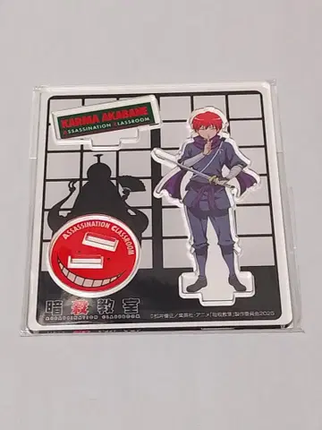 암살교실 10주년 로프트 아크릴 피규어 아카바네 카르마 아크릴 스탠드