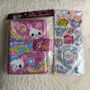 [당일 발송] 캔디 트윈즈 씰 바인더 씰북과 씰 세트