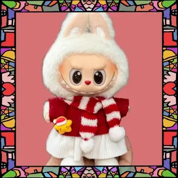 러브브 의류 labubu 옷 갈아입기 의상  의류 세트 봉제 인형용