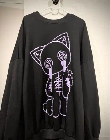 야미카와 CAT 롱 맨투맨 L 사이즈 / VOLCAN&APHRODITE