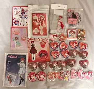 러브 라이브! 요네메 메이 캔뱃지 아크릴 스탠드 묶음 판매 33점