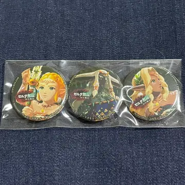 젤다무쌍 봉인전기 캔뱃지 3개 세트