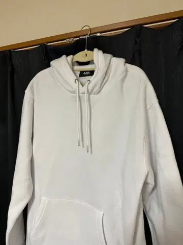 후드티 남성용 후디 화이트 아즈르 L 사이즈