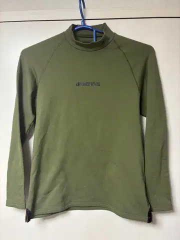 BRIEFING 긴팔 모크넥 셔츠 속기모 L