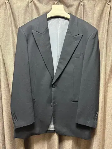 used 테일러드 자켓 블랙 싱글 구제 의류