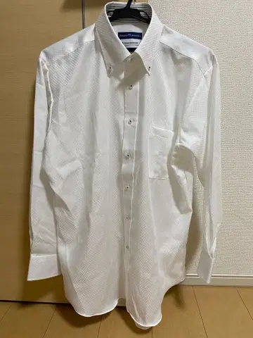 Universal Laboratory 화이트 체크 셔츠