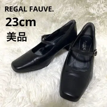 REGAL FAUVE 펌프스 블랙 블랙 관혼상제 출퇴근 취업활동 23cm