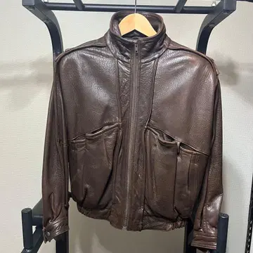 [ 스즈키 타이시 착용 ] ROBERT COMSTOCK 가죽 자켓 블루종