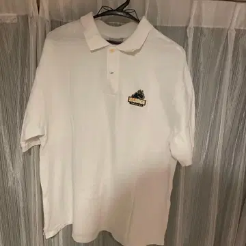 X-LARGE 화이트 피케 셔츠