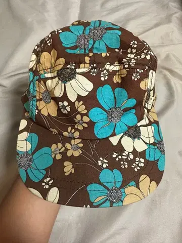 NEW YORK HAT 꽃무늬 디자인 캡