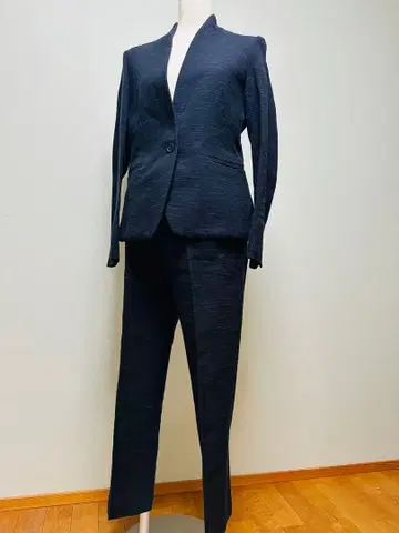 다크 네이비 노카라 셋업 유나이티드 애로우즈 40