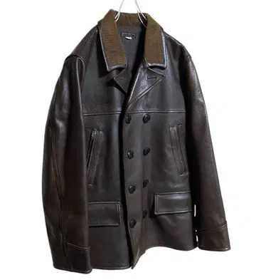 [ WEST RIDE CYCLE TOGS ] 가죽 카 코트 브라운 40