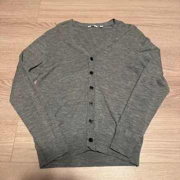 [블랙 그레이 2장 세트] 유니클로 가디건 S 사이즈