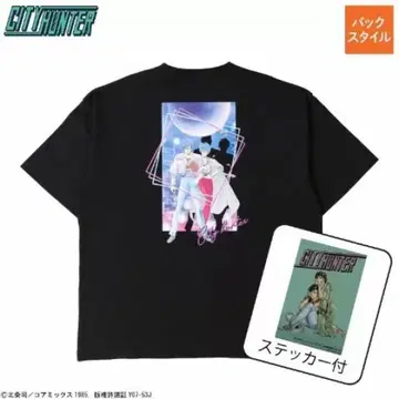 시티 헌터 T셔츠 백 프린트 M 사이즈 Avail 콜라보 시마무라