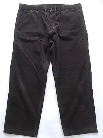 UNIQLO 코듀로이 유틸리티 워크 팬츠 XXL 다크 브라운