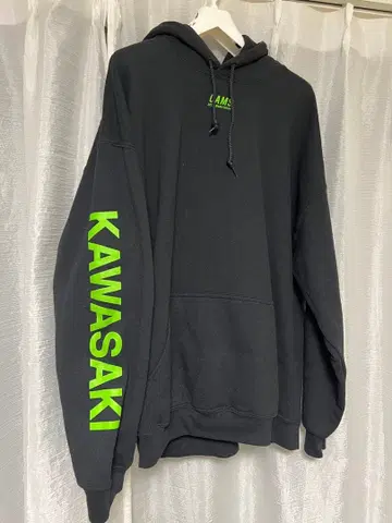 챌린저 CAMS KAWASAKI 후드티 XL