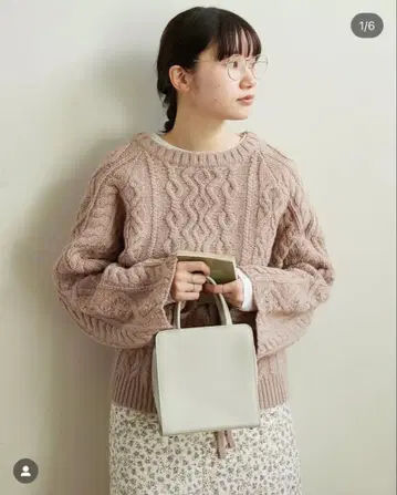 fig London 셰틀랜드 케이블 니트 풀오버