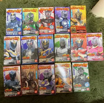 가면라이더 류우키 채색 완료 소프트 비닐 인형 세트