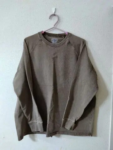 완판템 onita 13oz 케미컬 L 사이즈 롱T셔츠 브라운