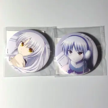 Angel Beats! 15주년 제비뽑기당 캔뱃지 천사