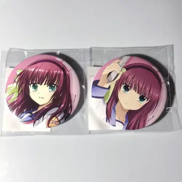 Angel Beats! 15주년 제비뽑기당 캔뱃지 유리