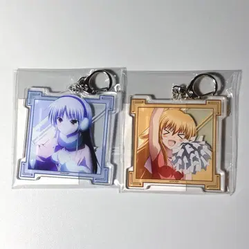 Angel Beats! 15주년 제비뽑기당 아크릴 키링 천사 세키네