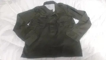 미사용 새상품 AVIREX 지퍼 셔츠 밀리터리 자켓 아비렉스 XL
