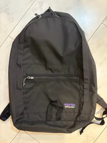 patagonia 블랙 백팩