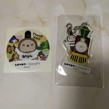 lovot 라봇 히라카타 파크 히라파 아크릴 키링 스티커