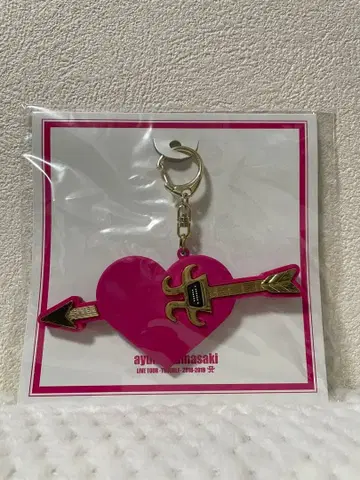 하마사키 아유미 하트 기타 키링