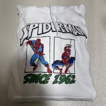 유니클로 스파이더맨 60주년 어메이징 이어즈 맨투맨 풀후드티