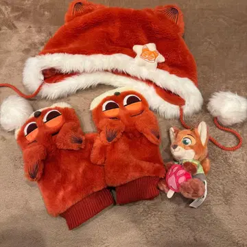 상하이 디즈니 한정판 주토피아 닉 3세트