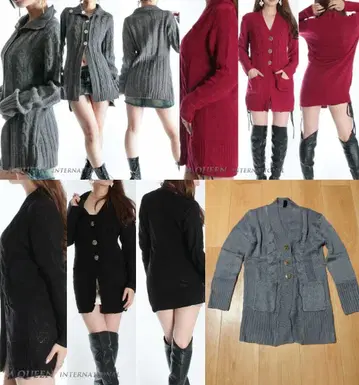 A.QUEEN 원피스 가디건 4세트