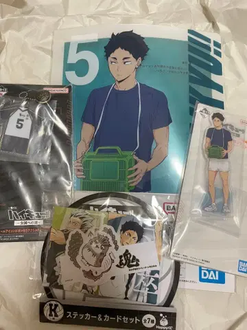 하이큐 해피 복권 전국으로 가는 길 아카아시 아크릴 참 아크릴 스탠드