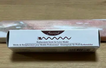 Screwpull 레버 모델용 와인 오프너 교환 나사