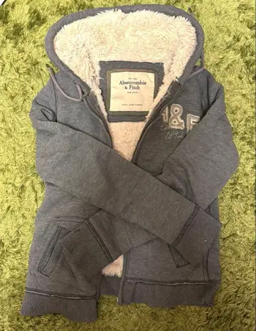 Abercrombie & Fitch 플리스 후드티 S