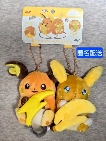 자석으로 붙는 페어 마스코트, 닮은 것끼리 라이츄 & 알로라 포켓몬