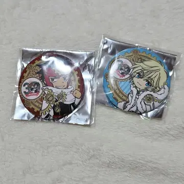 CLAMP 30주년 애니메이트 카페 캔뱃지 파이 블랙 강철 날개 크로니클